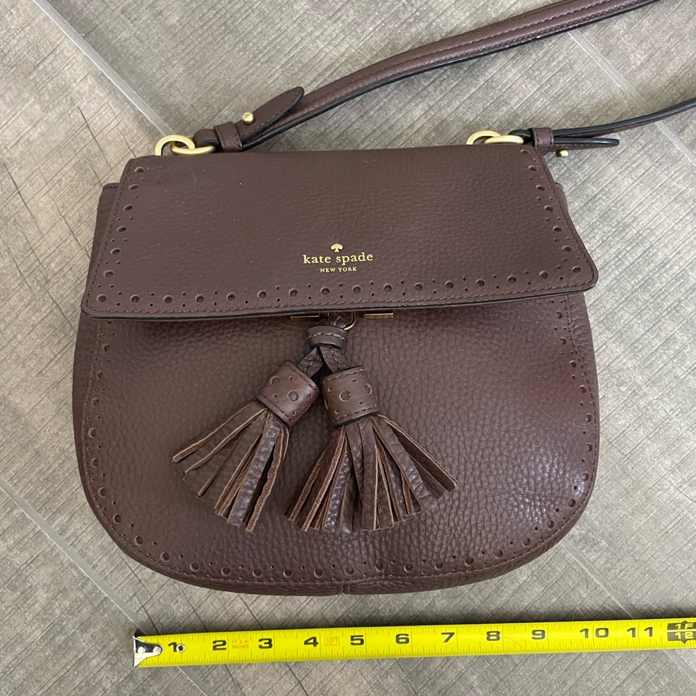 Like new Kate Spade leather brown purse
